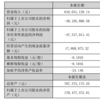 正虹科技：上半年净亏损缩窄至4918.59万元