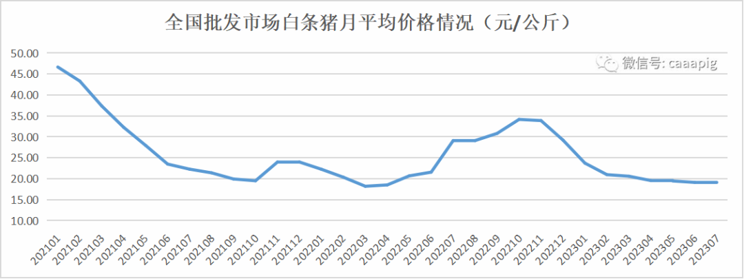 白条猪价格走势