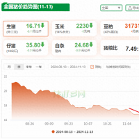 11月13日生猪价格再度转跌，还涨得动吗？业内：明年3月或低于7元